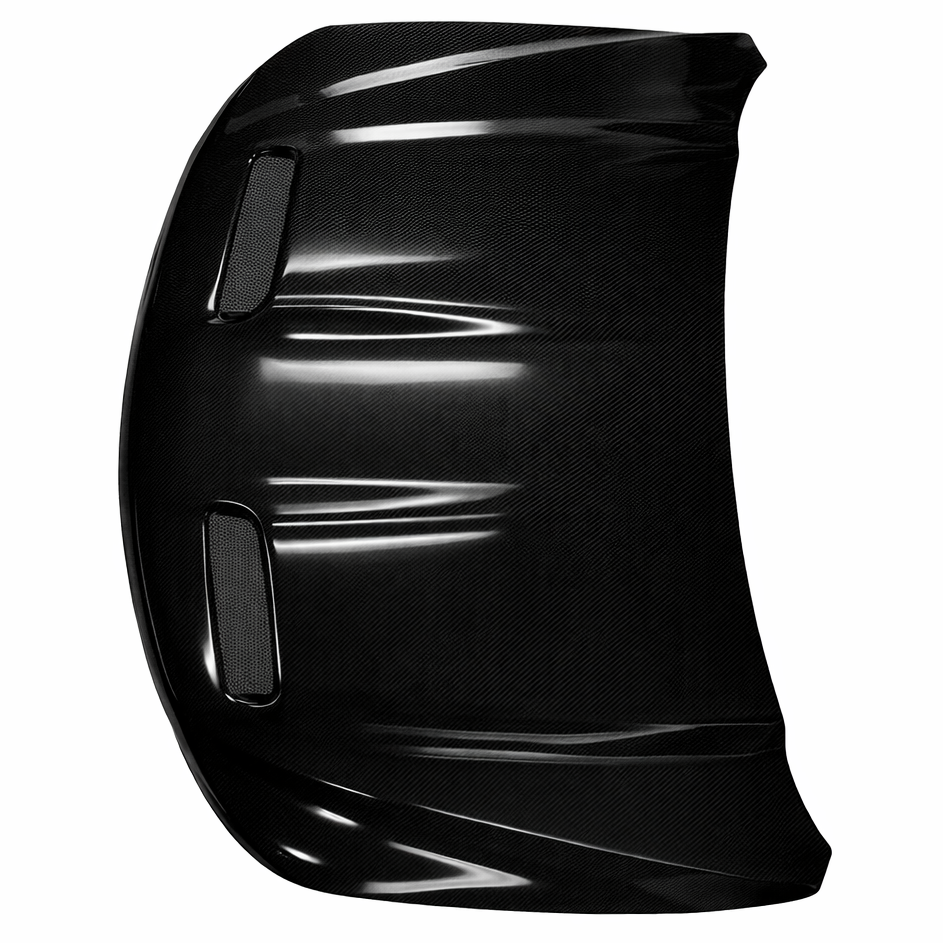 2011-2021 Jeep Grand Cherokee Carbon Fiber Red Eye Hood