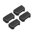 Car Slide Rails Anti-Kick Plug for Model Y & Model 3 Highland (4PCS)