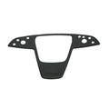 Carbon Fiber Yoke Steering Wheel Trim Panel Cover for Model S/X 2021+