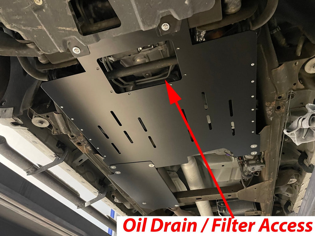 Chevrolet Silverado / GMC Sierra 1500 Catalytic Converter Guard (2014-2018)