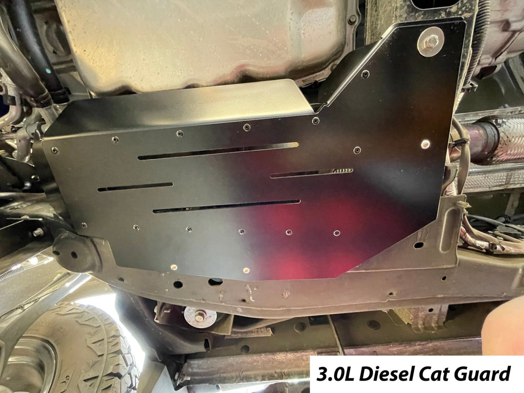 Chevrolet Silverado / GMC Sierra 1500 Catalytic Converter Guard (2019-2026) VERSION 1