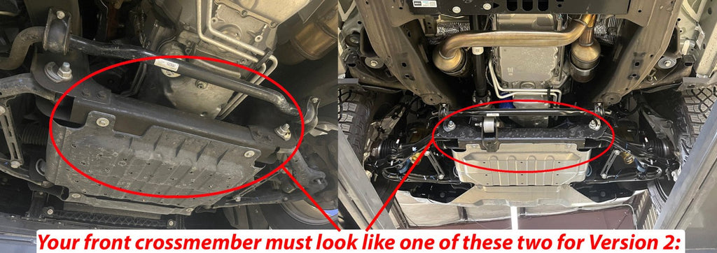 Chevrolet Silverado / GMC Sierra 1500 Catalytic Converter Guard (2019-2026) VERSION 2