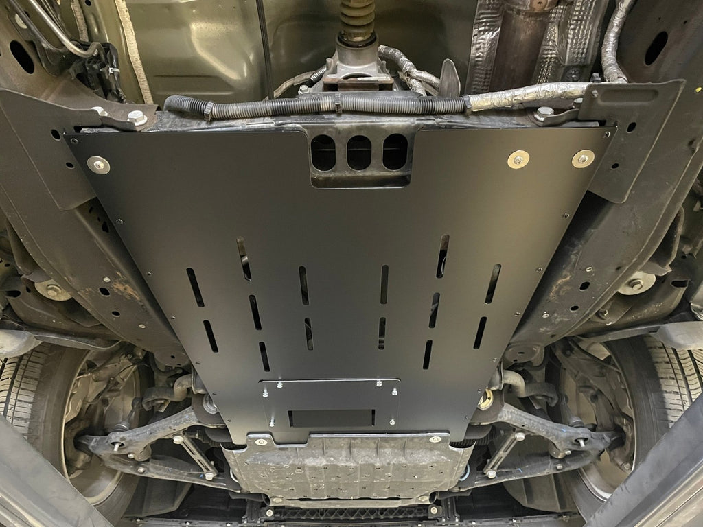 Chevrolet Silverado / GMC Sierra 1500 Catalytic Converter Guard (2019-2026) VERSION 2