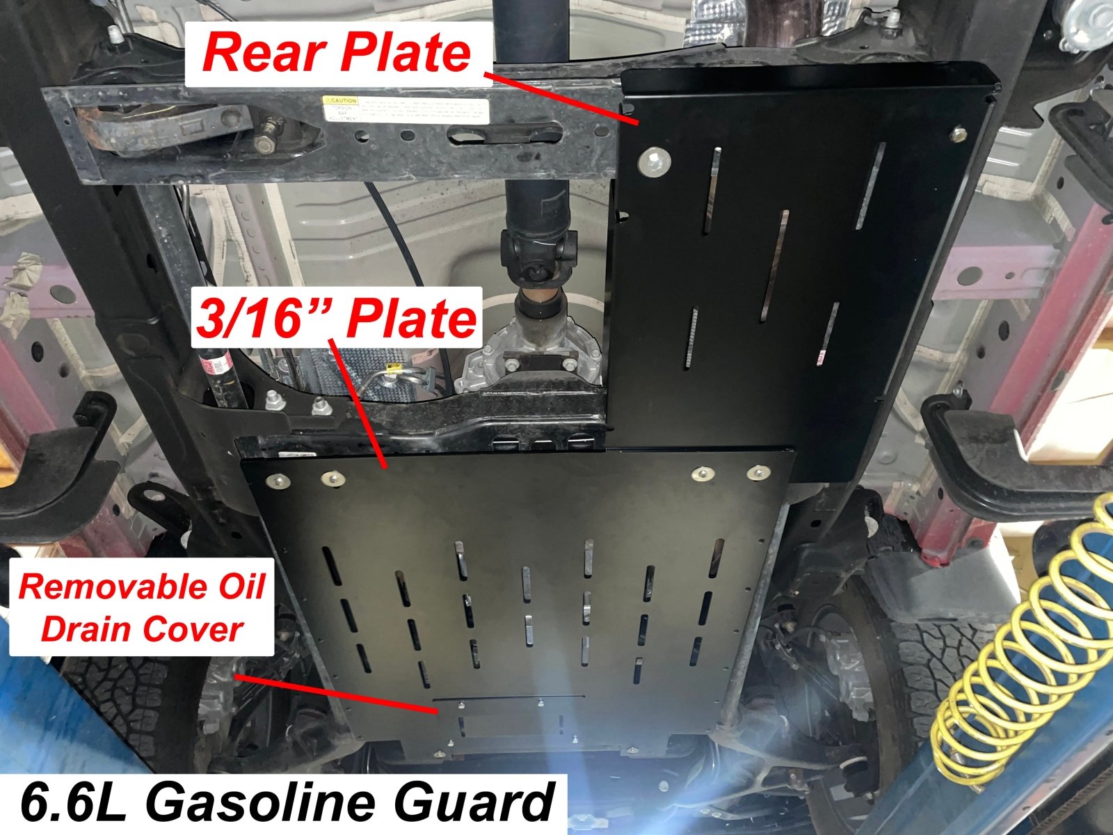 Chevrolet Silverado / GMC Sierra 2500HD / 3500HD Catalytic Converter Guard (2020-2026)