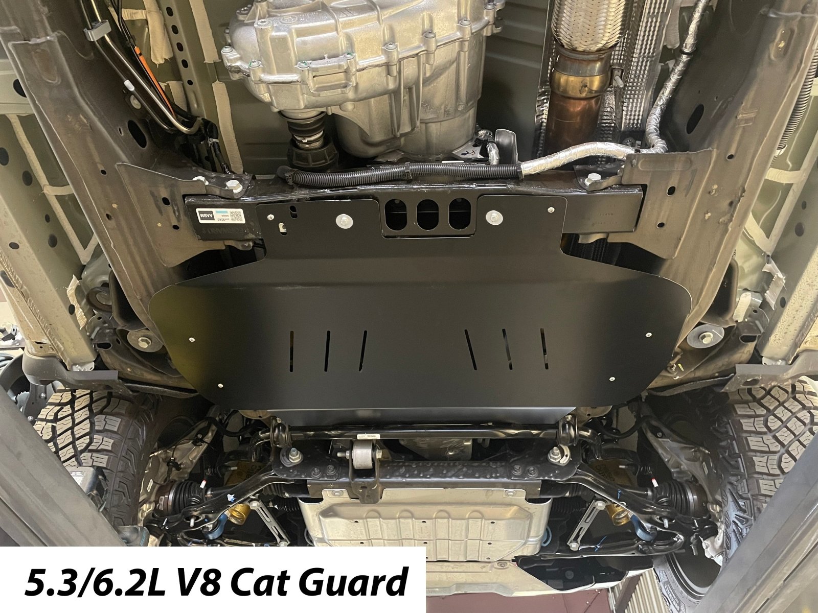 Chevrolet Tahoe / GMC Yukon Catalytic Converter Guard (2021-2026) (5.3L/6.2L)