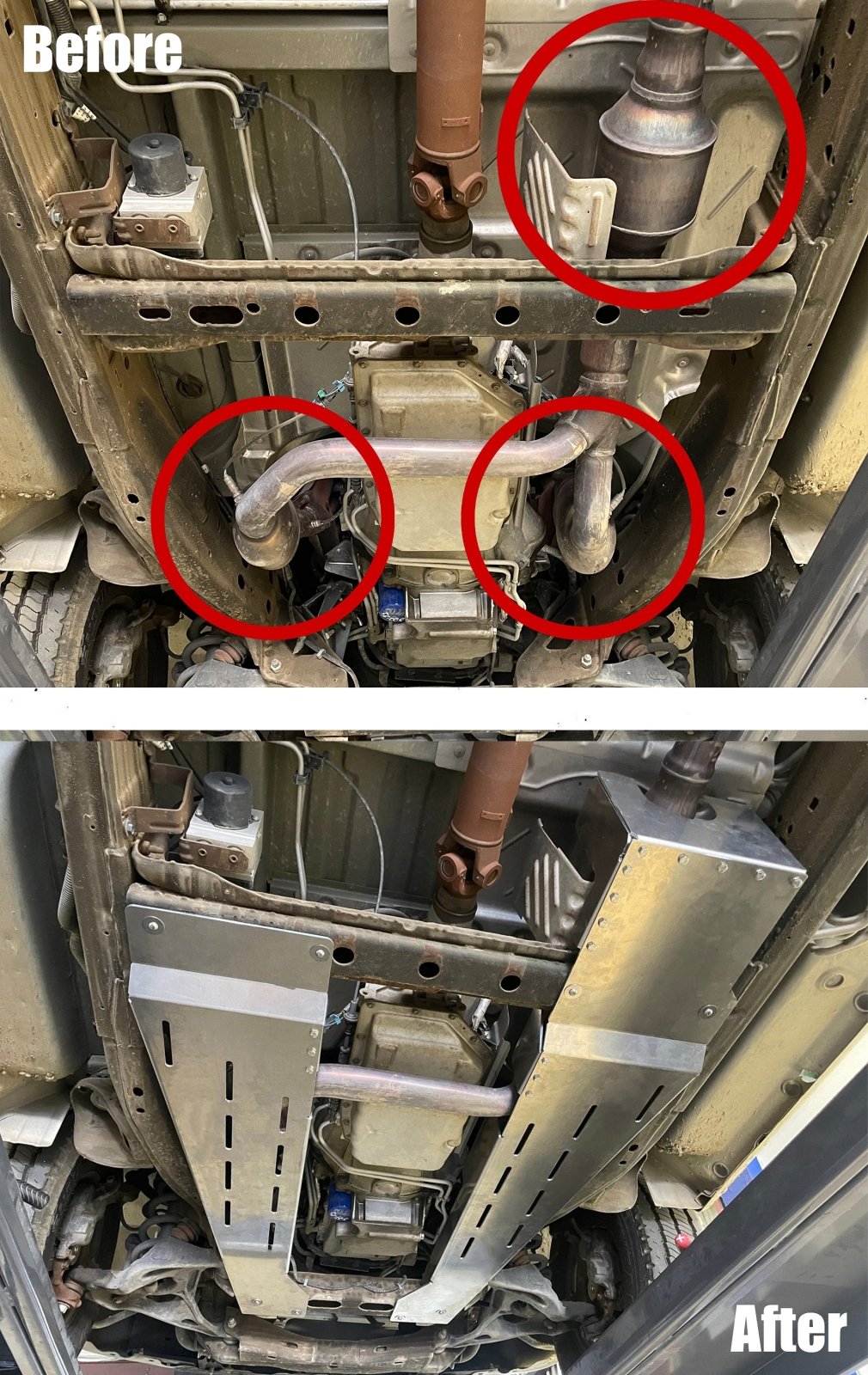 Chevrolet/GMC Express & Savana 2500/3500 Catalytic Converter Guard (2010-2020)