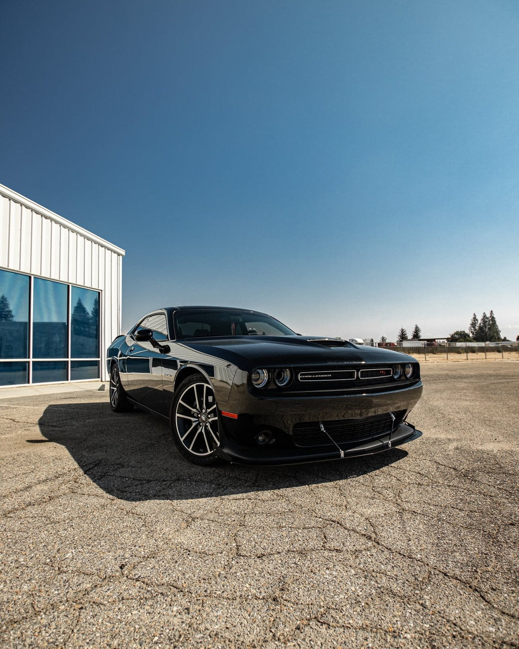 Dodge Challenger (2015-2024) Front Splitter Front Splitter V1 (GT, R/T, Scat Pack)