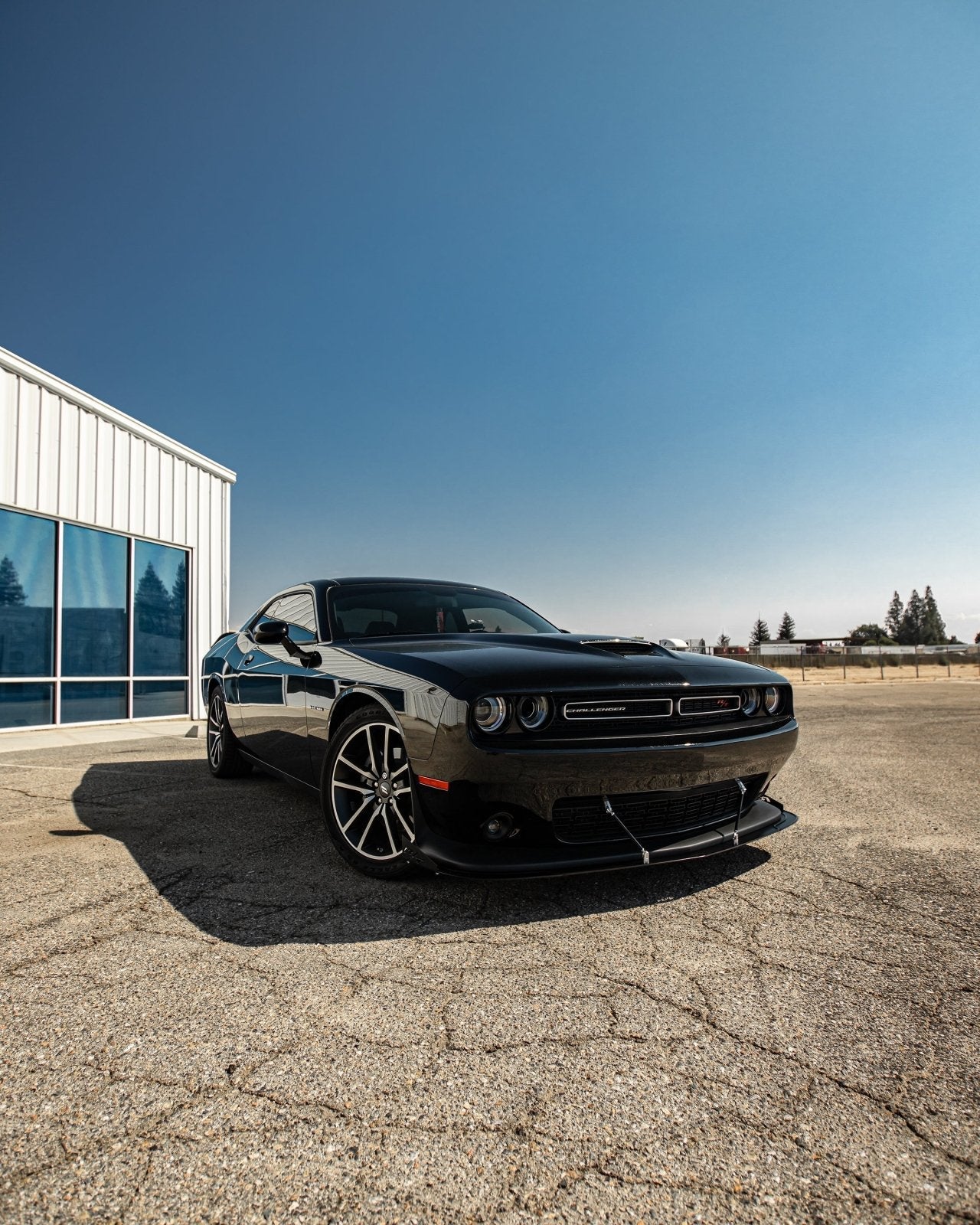 Dodge Challenger (2015-2024) Front Splitter Front Splitter V1 (GT, R/T, Scat Pack)