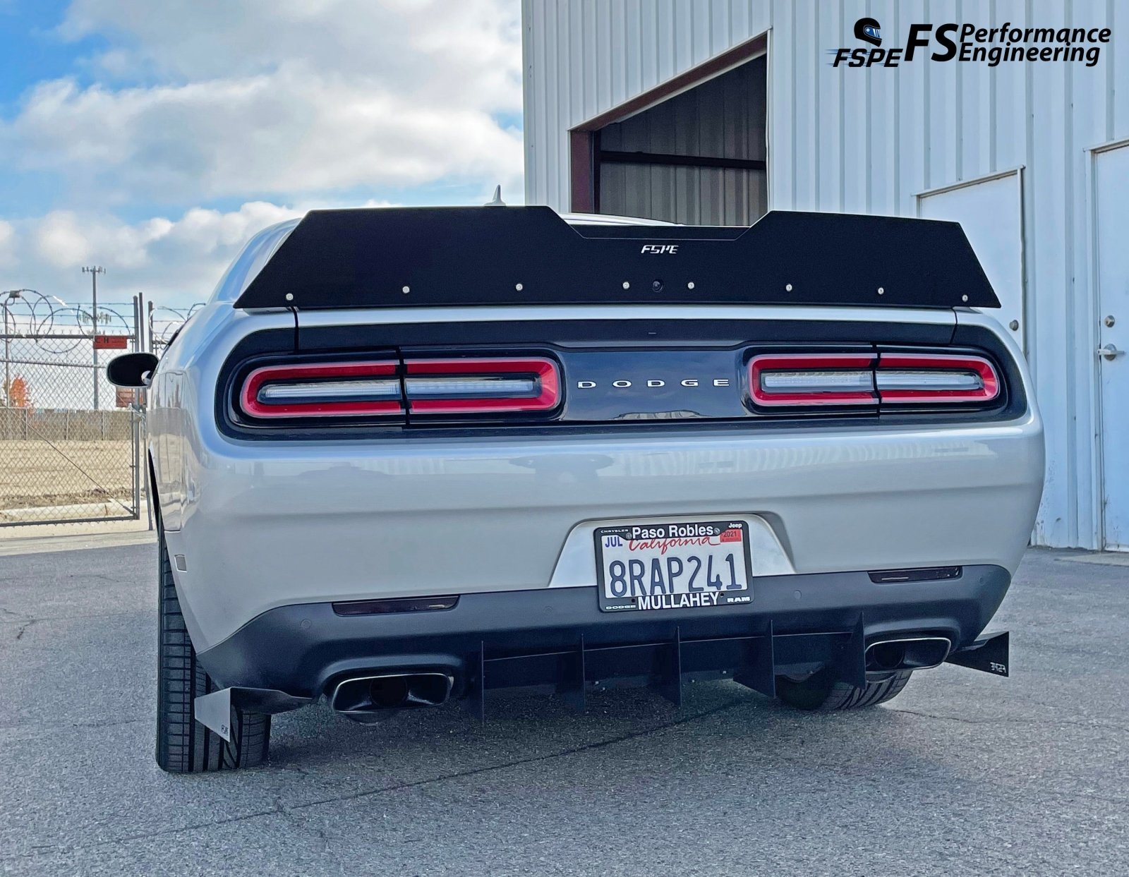 Dodge Challenger (2015-2024) 2-Layer Wicker Bill V2