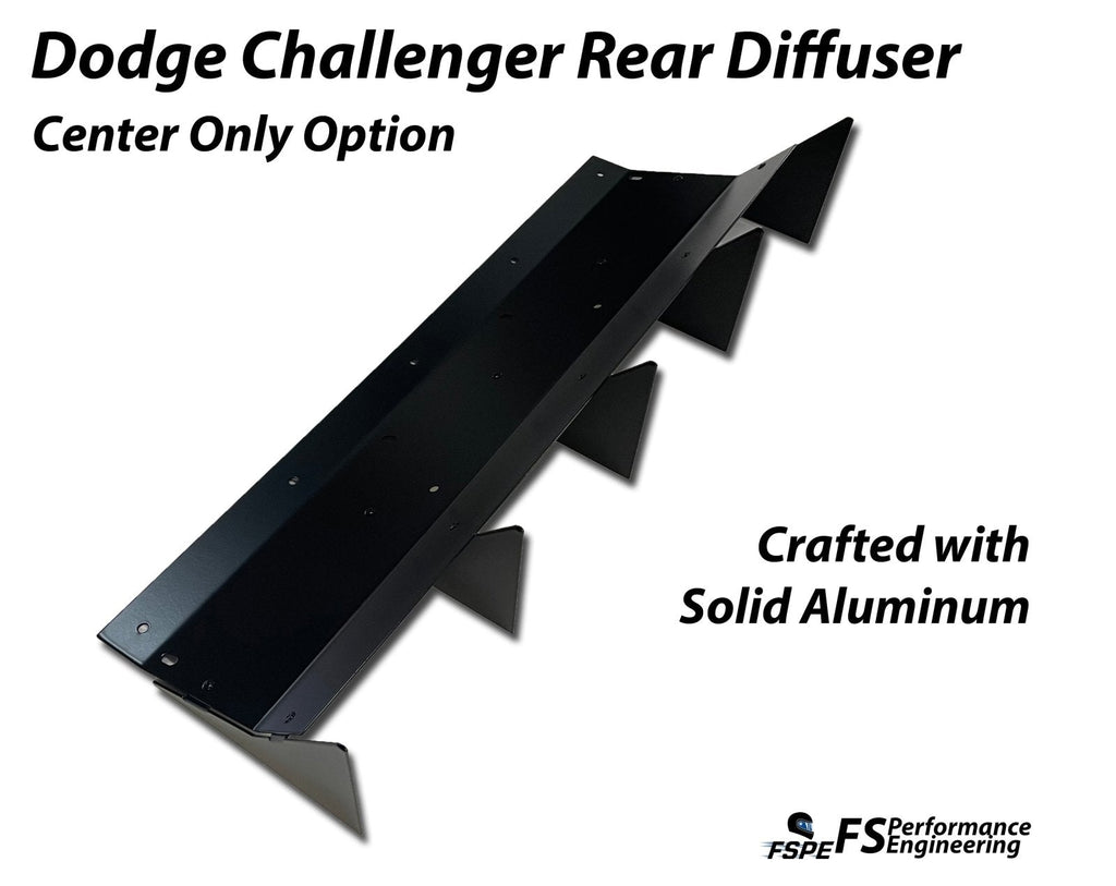 Dodge Challenger (2015-2024) Rear Diffuser
