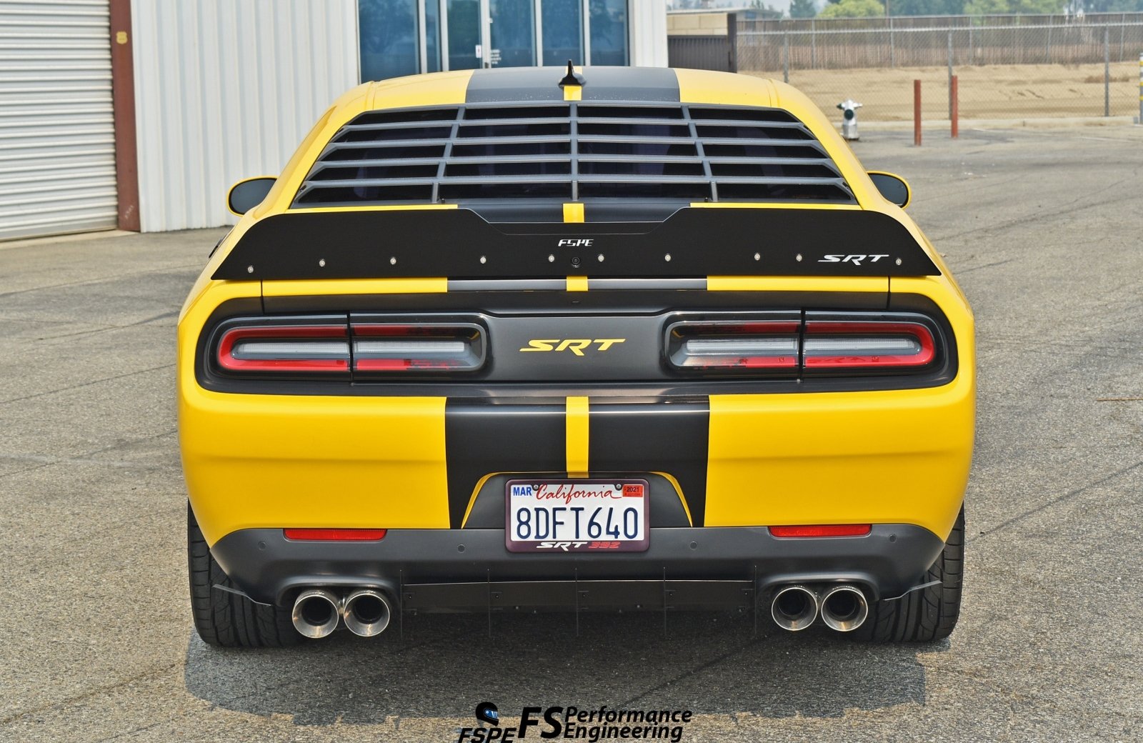 Dodge Challenger (2015-2024) Rear Diffuser