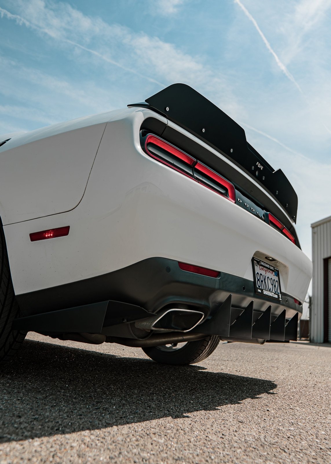 Dodge Challenger (2015-2024) Rear Diffuser