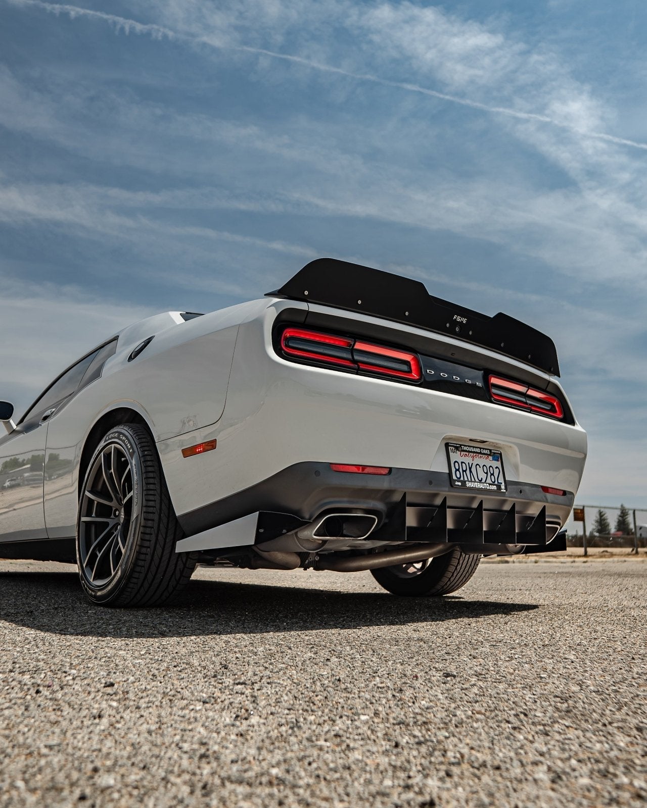 Dodge Challenger (2015-2024) Rear Diffuser