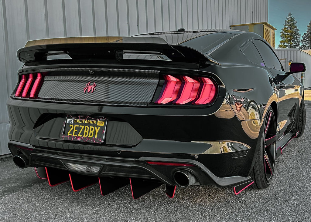 Ford Mustang (2018-2023) Ecoboost ATHENA Rear Diffuser & Spats