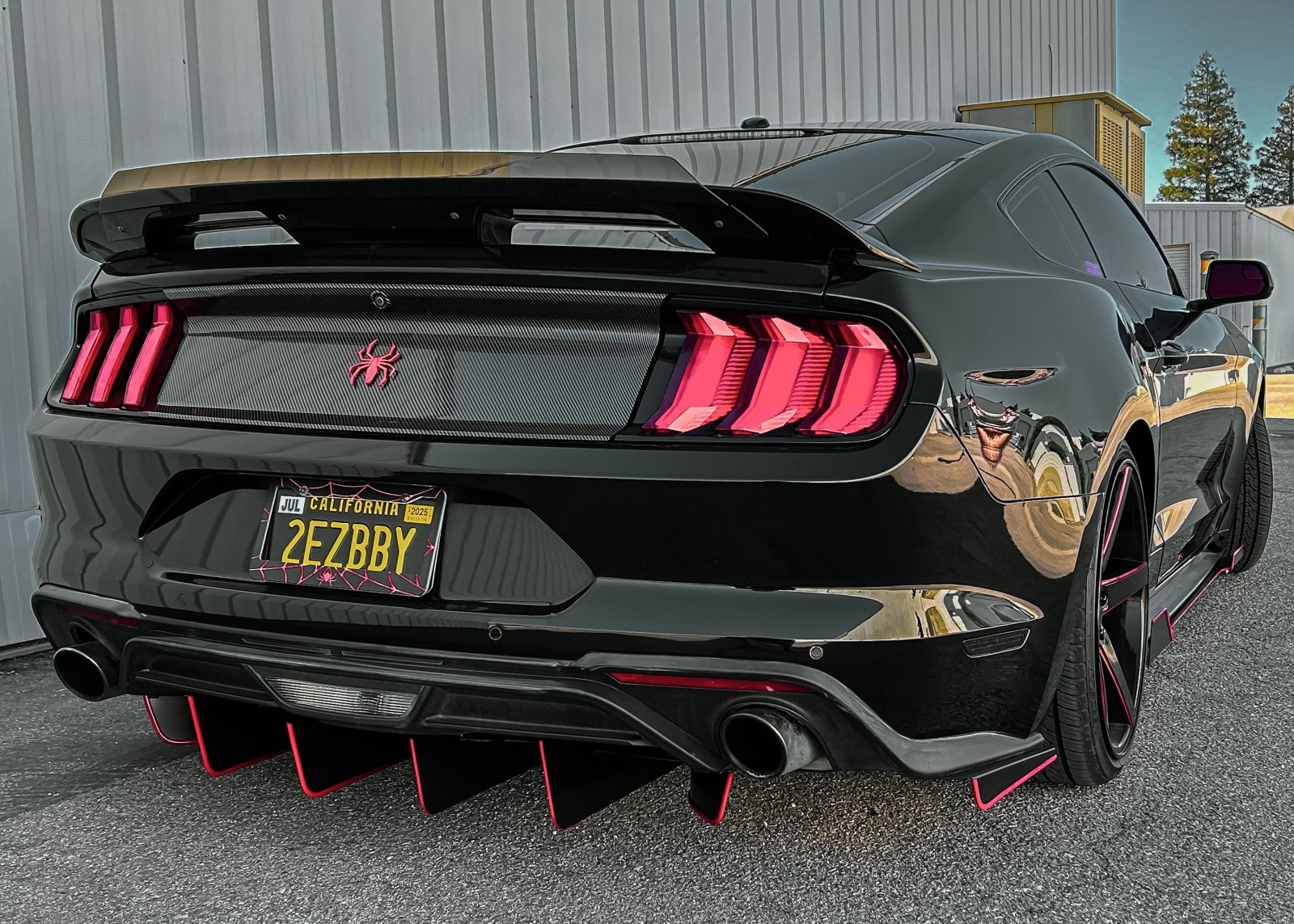 Ford Mustang (2018-2023) Ecoboost ATHENA Rear Diffuser & Spats