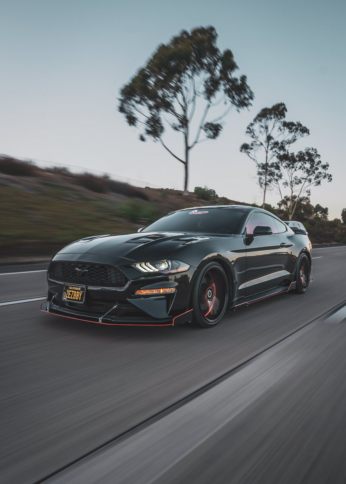 Ford Mustang (2018-2023) Ecoboost/GT CHAOS Front Splitter