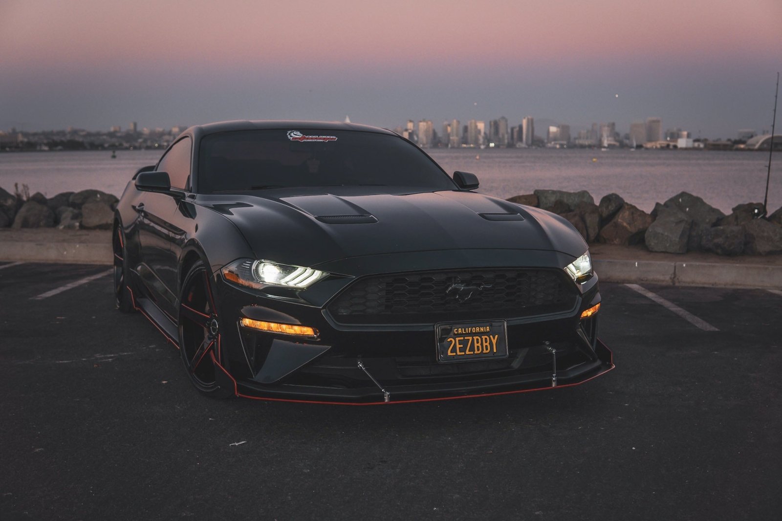 Ford Mustang (2018-2023) Ecoboost/GT CHAOS Front Splitter