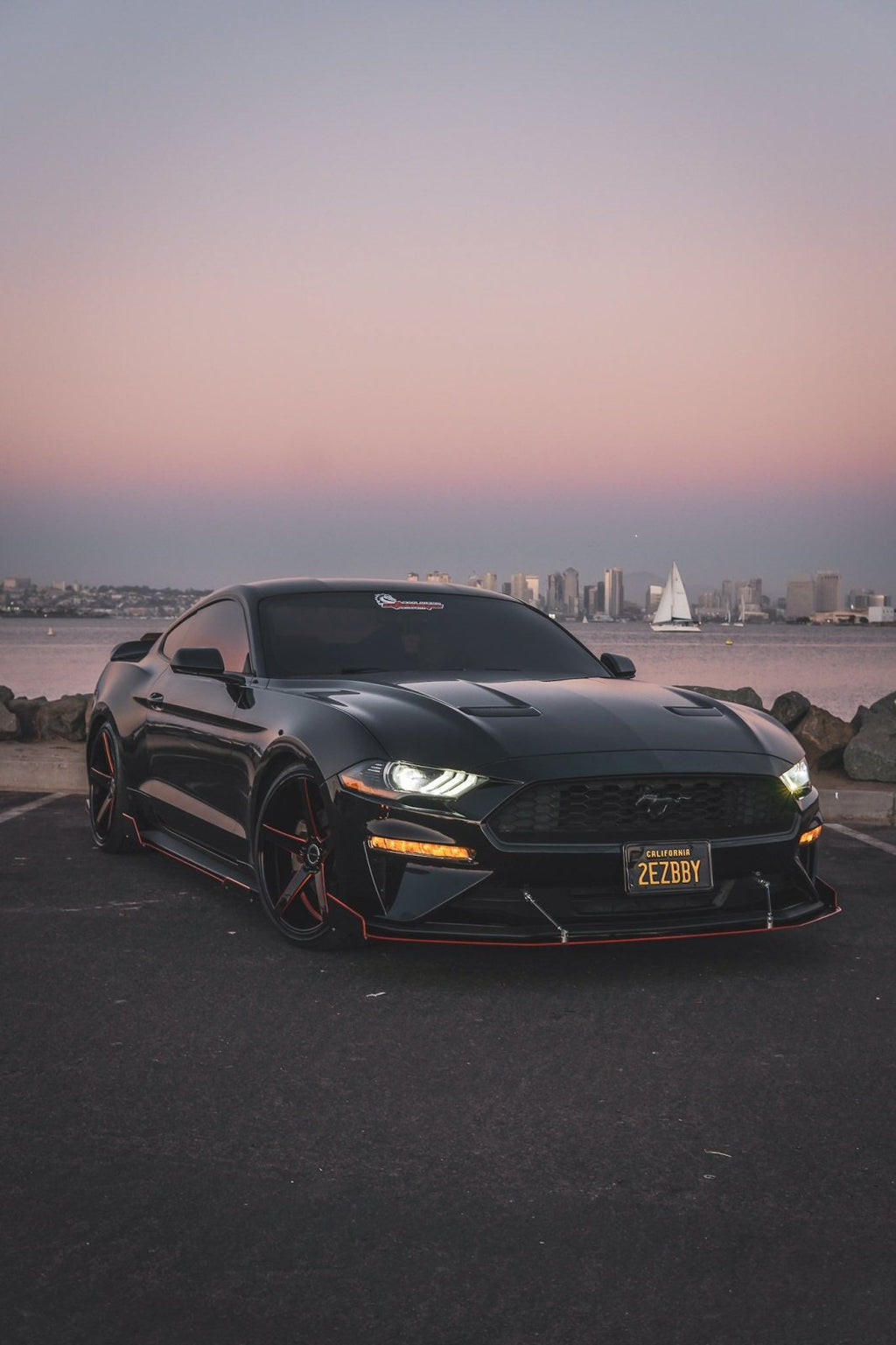 Ford Mustang (2018-2023) Ecoboost/GT CHAOS Front Splitter