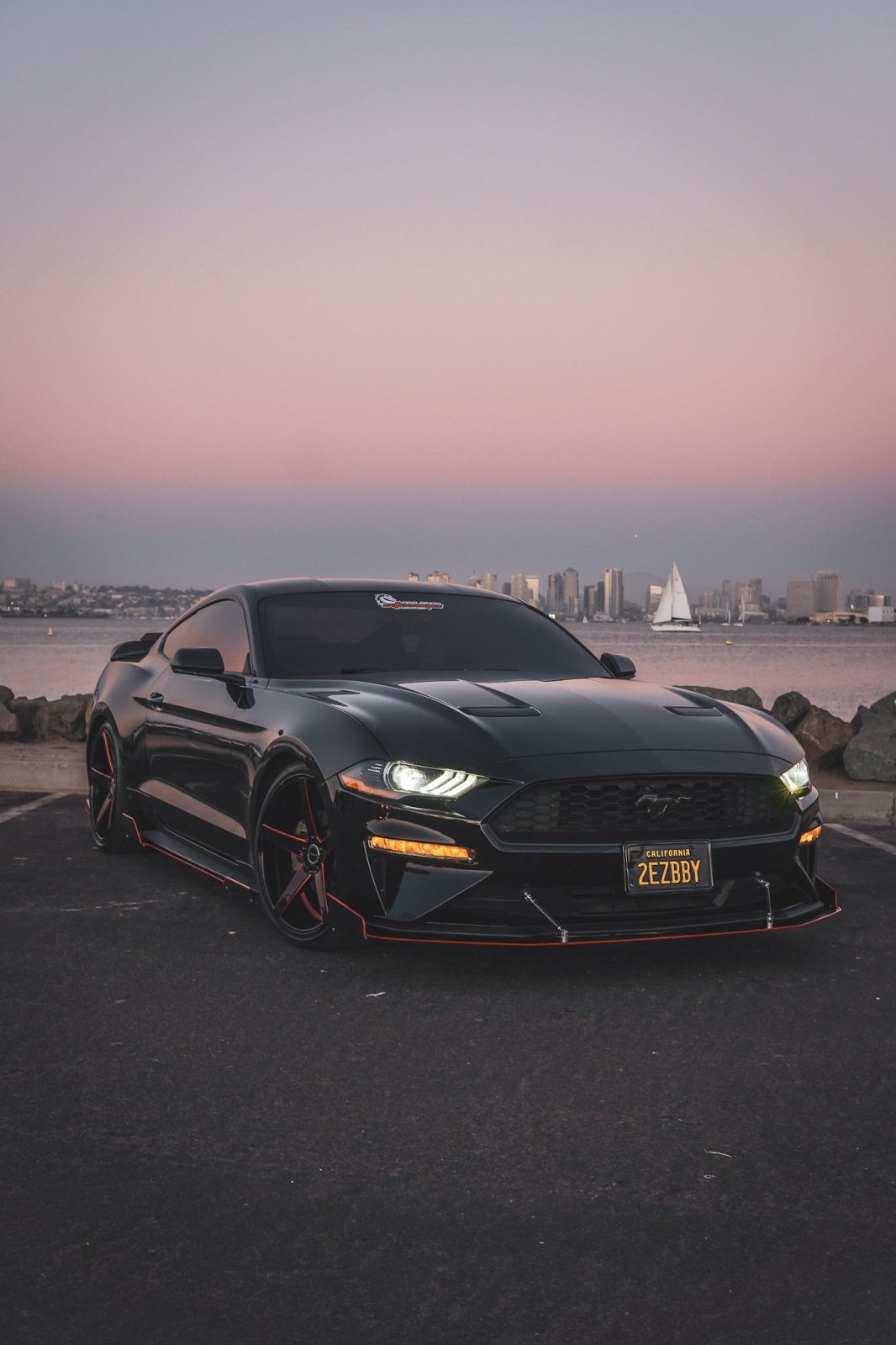 Ford Mustang (2018-2023) Ecoboost/GT CHAOS Front Splitter