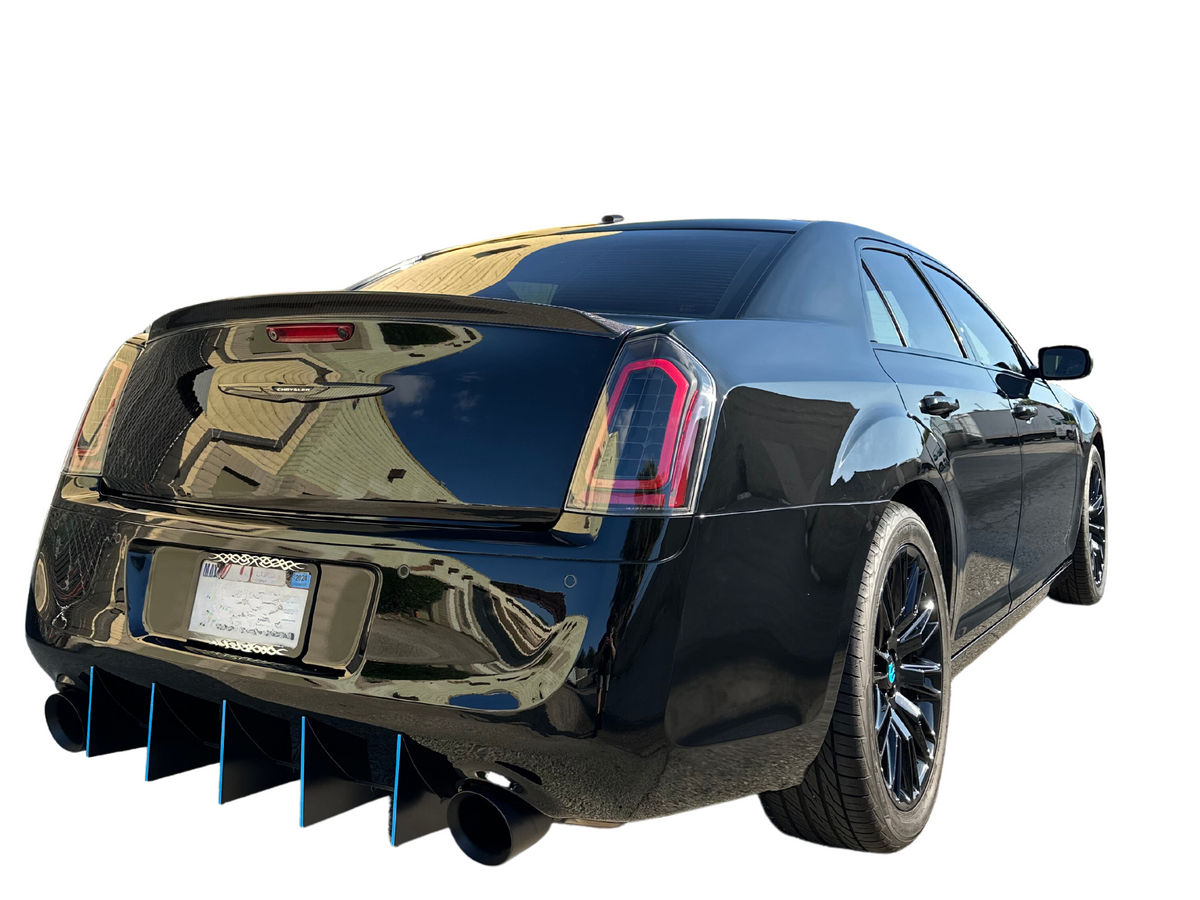 2010 - 2014 Chrysler 300: V2 Straight Design Diffuser – KNG Motorsports