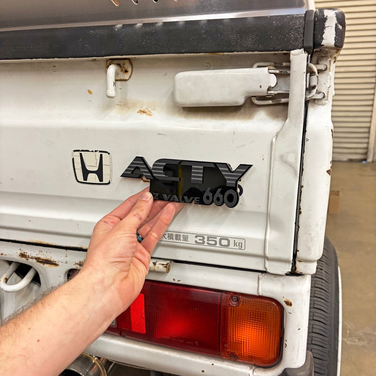 Honda Acty HA(1-4) (1988-1999) Tailgate / Rear Emblem(s)