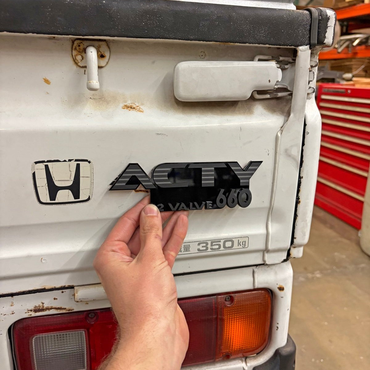 Honda Acty HA(1-4) (1988-1999) Tailgate / Rear Emblem(s)