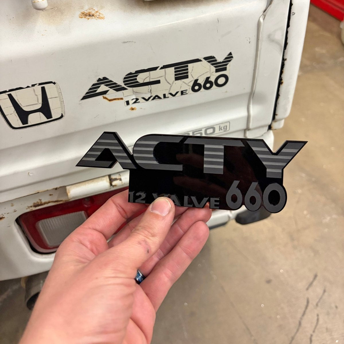 Honda Acty HA(1-4) (1988-1999) Tailgate / Rear Emblem(s)
