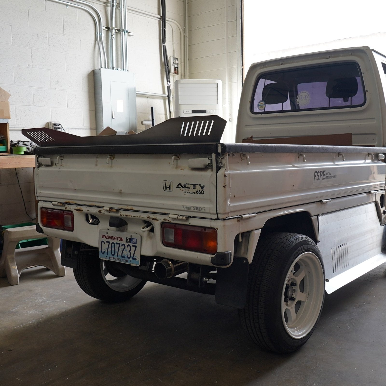 Honda Acty HA3 / HA4 (1990-1999) Rear Tailgate Spoiler