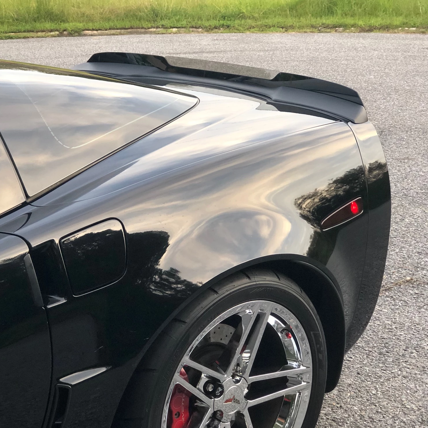 Corvette 05-13 ZR1 OEM Wicker Bill