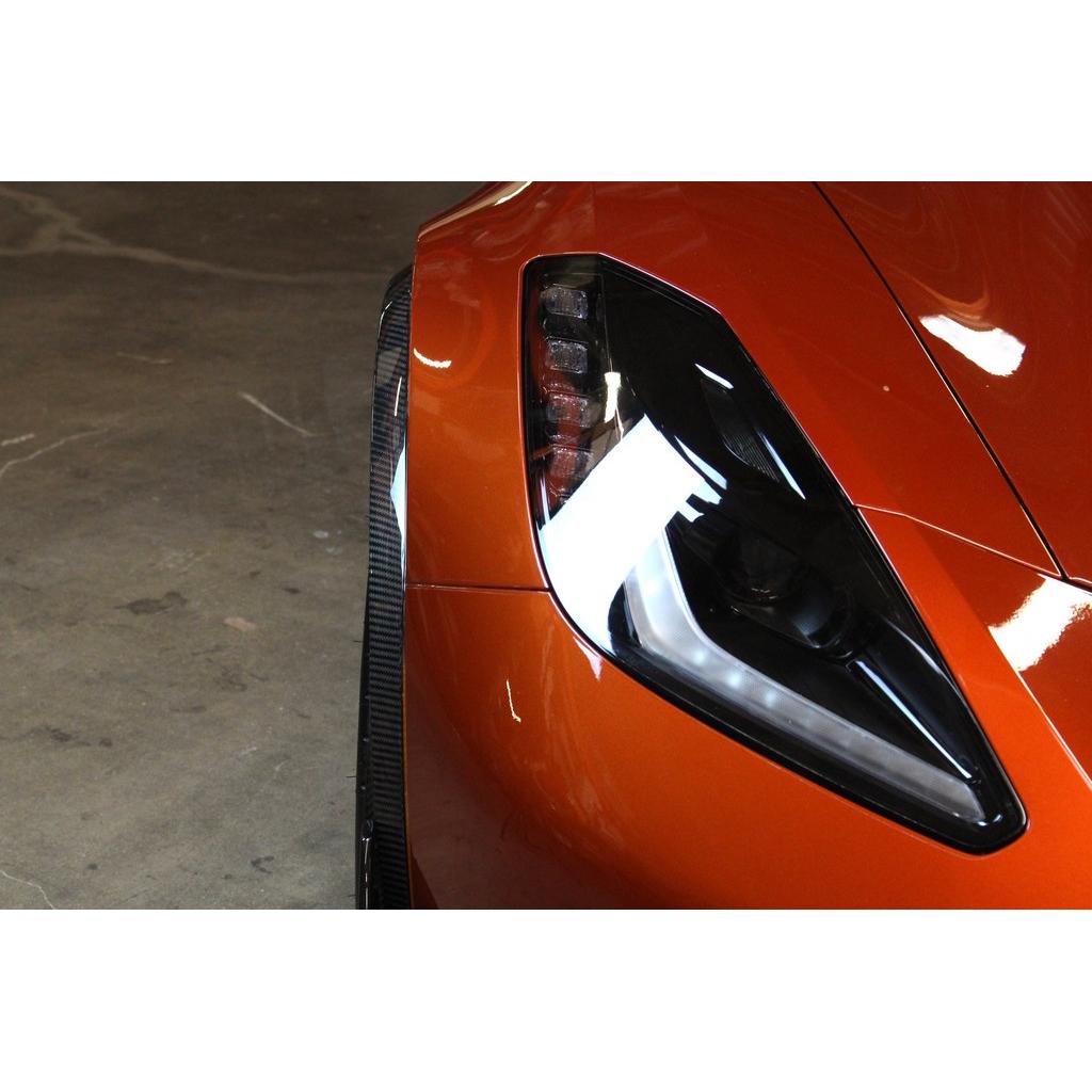 Chevrolet Corvette C7 Z06 Carbon Fiber Fender Wheel Arch Moldings