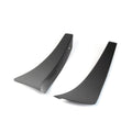 Dodge Challenger Hellcat Carbon Fiber Front Bumper Canards 2015-2023