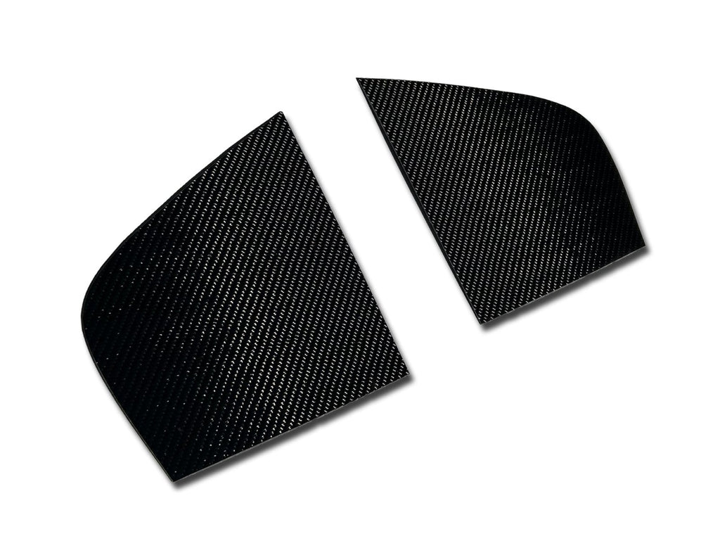 Kia Stinger (2018-2023) Carbon Fiber Rear Window Covers (PAIR)