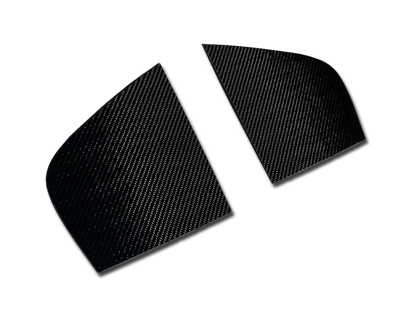 Kia Stinger (2018-2023) Carbon Fiber Rear Window Covers (PAIR)