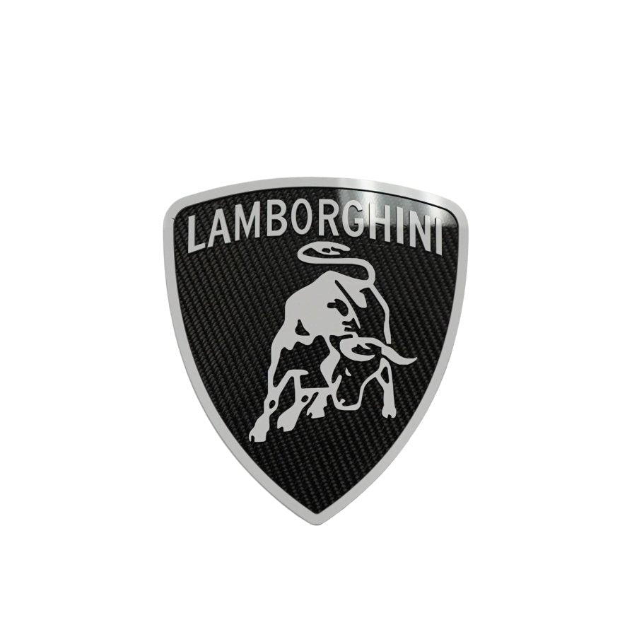 Lamborghini Carbon Fiber Sign