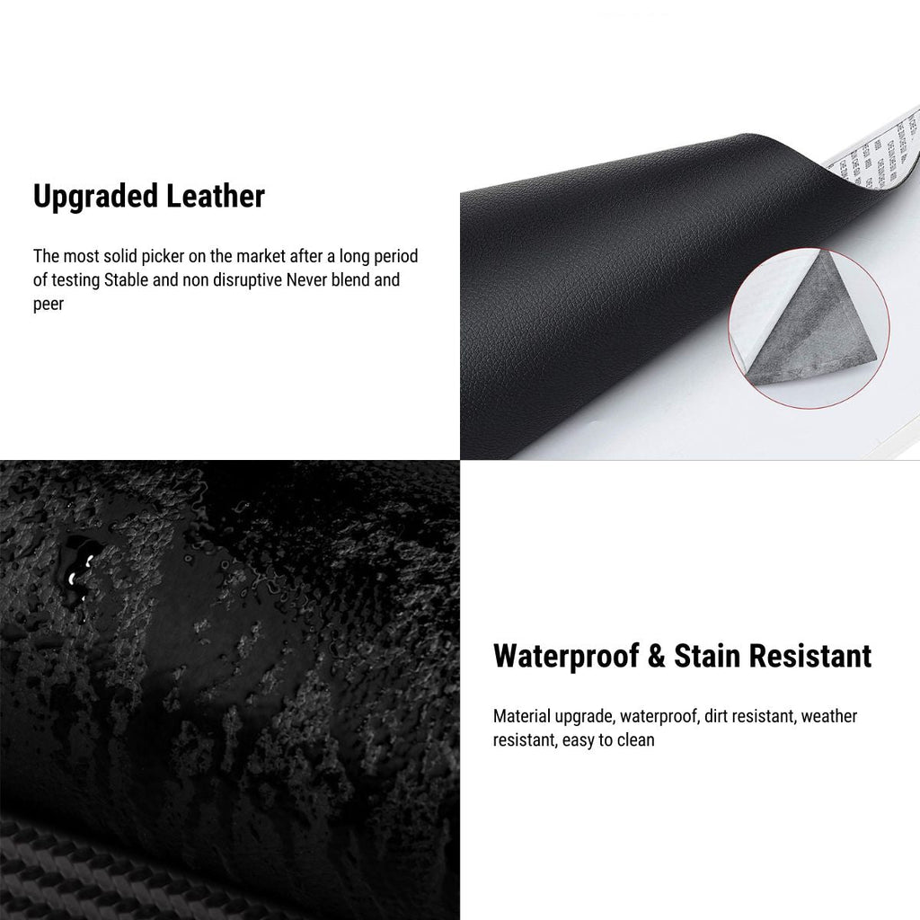Leather Door Protector Anti-Kick  Mat for Tesla Model Y 2020-2025.03