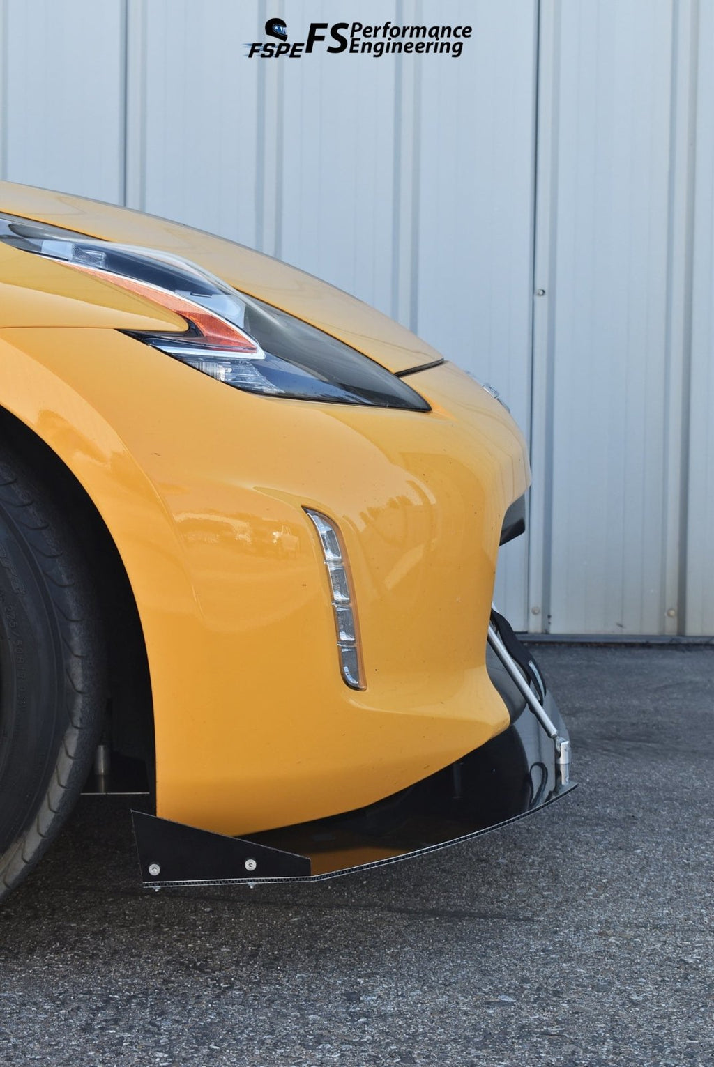 Nissan 370Z (2009-2020) Front Splitter V3 (H.B. EDITION) + Undertray