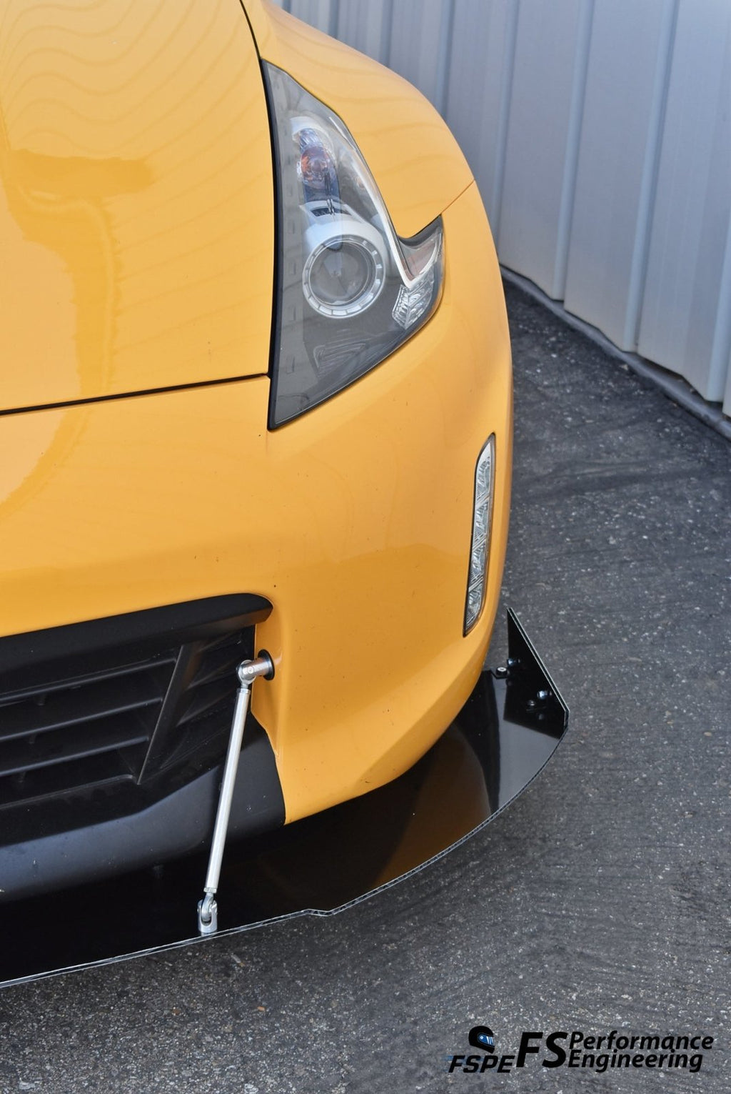 Nissan 370Z (2009-2020) Front Splitter V3 (H.B. EDITION) + Undertray