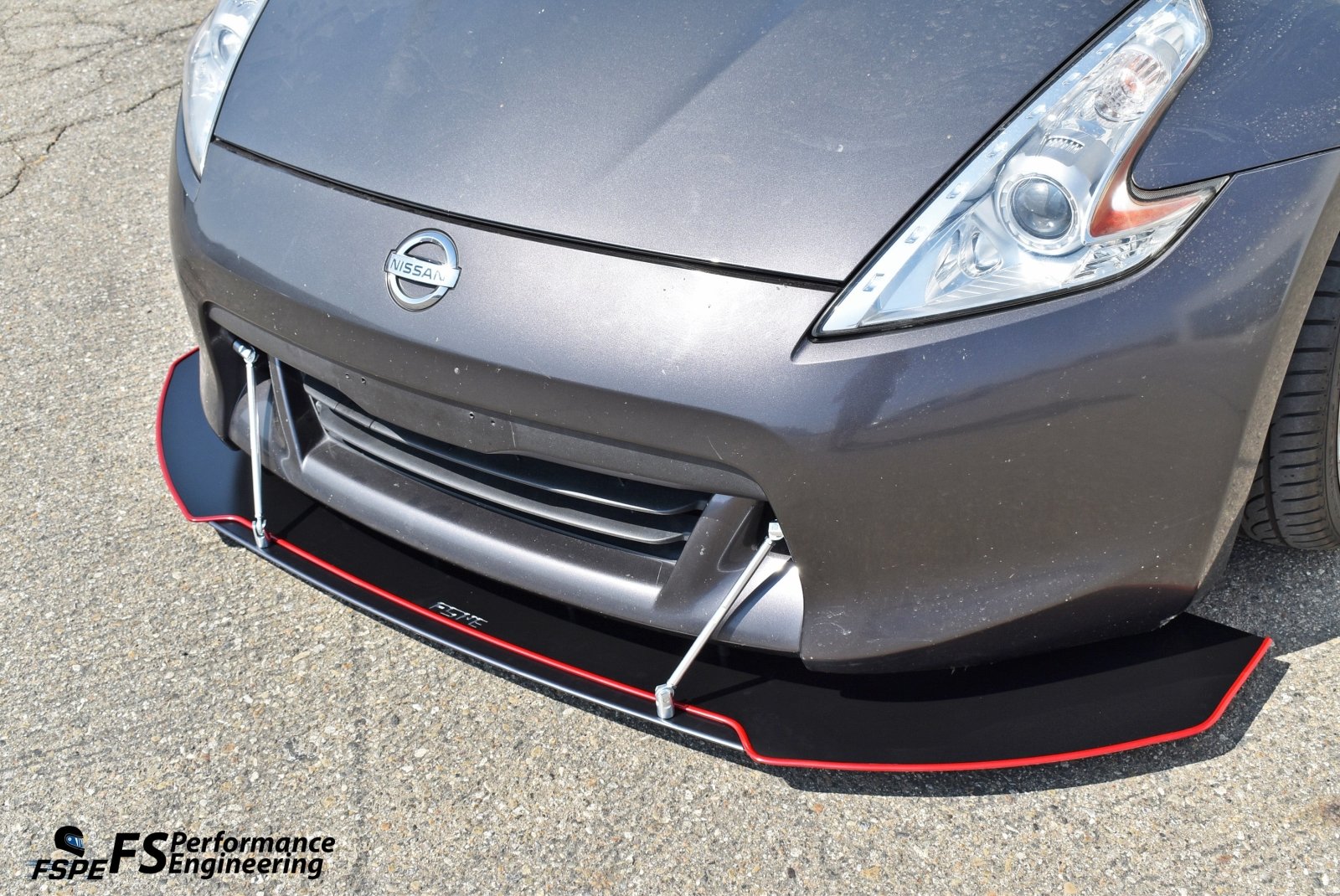 Nissan 370Z (2009-2020) Front Splitter V5 (K.V. EDITION) + Undertray