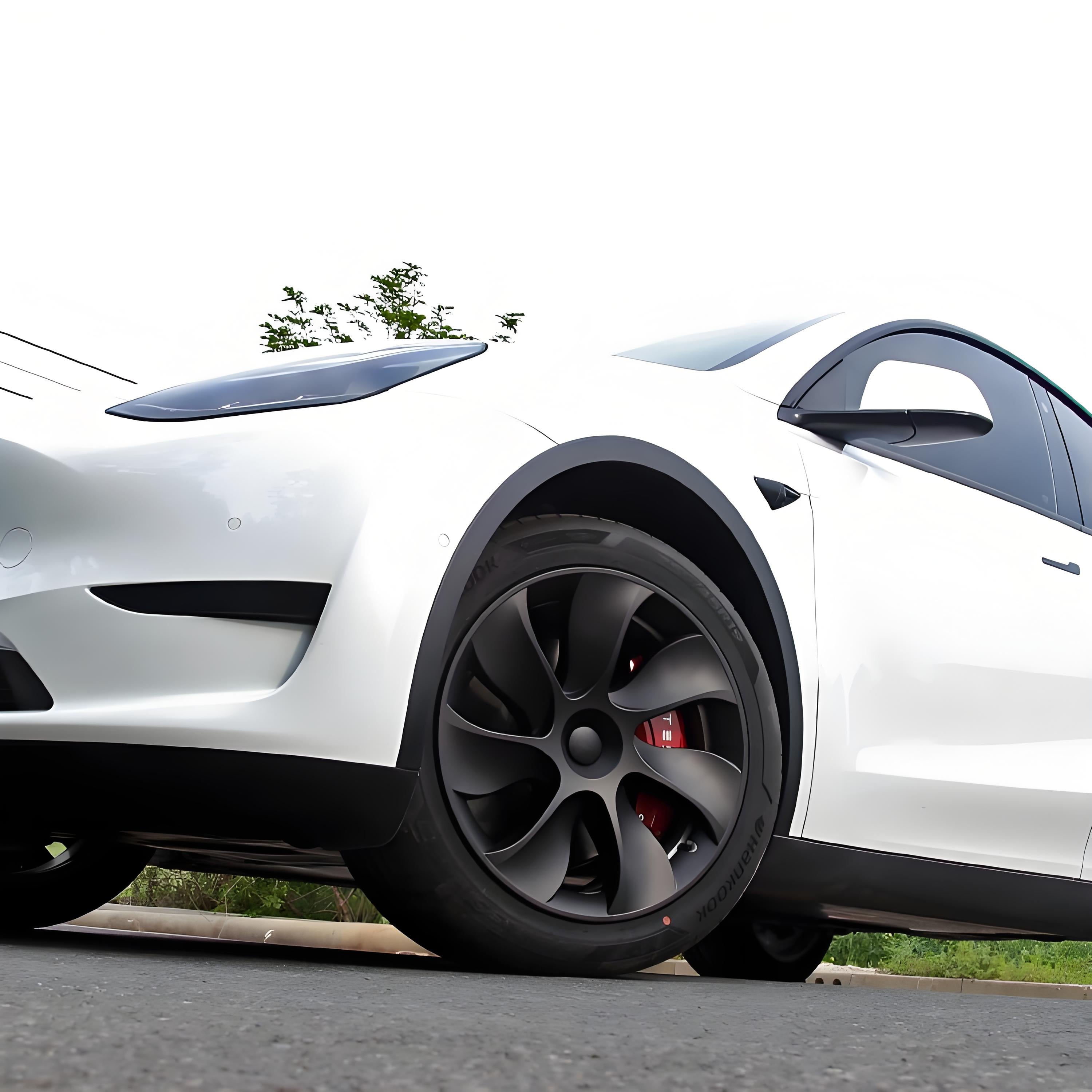 TESERY 18″ 19″ 20″ Wheel Covers for Tesla Model 3 / Model Y (4PCS)