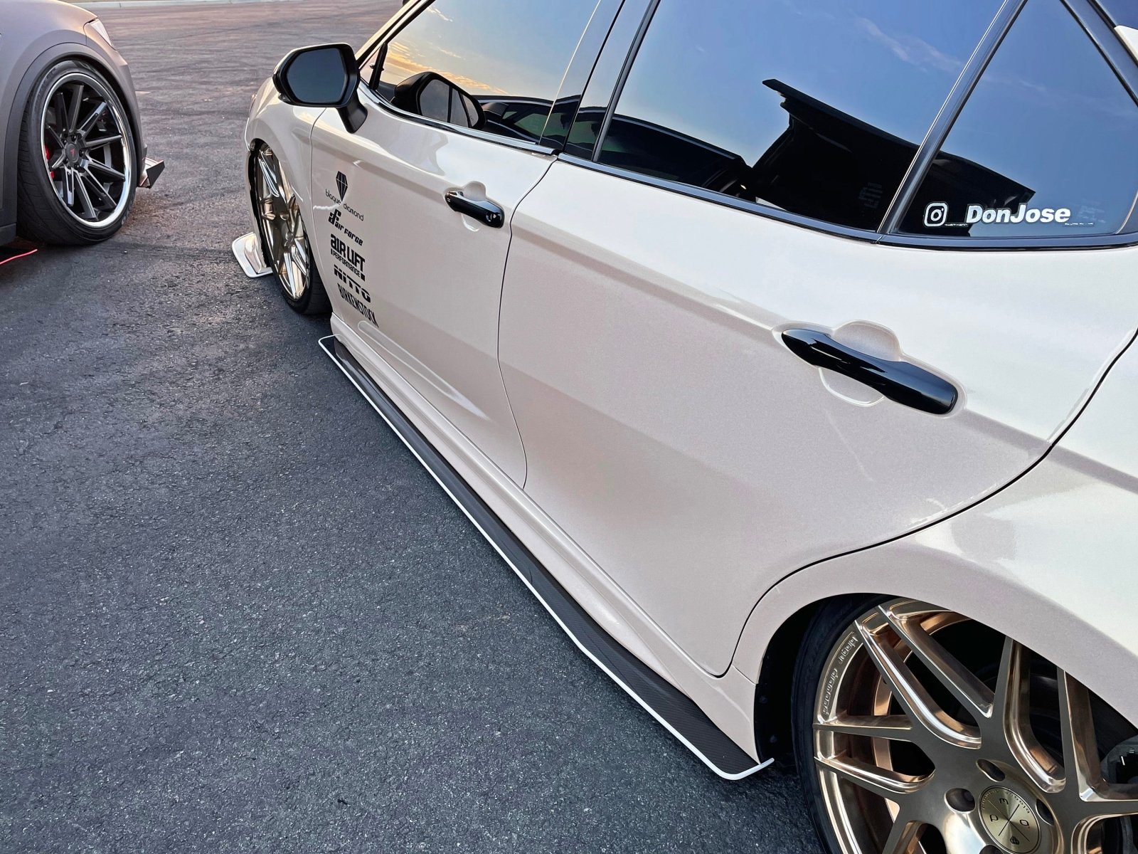 Toyota Camry (2018-2024) SE / XSE - Side Skirts V2
