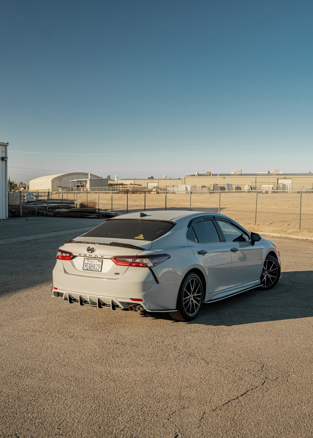 Toyota Camry (2018-2024) SE / XSE HDPE Rear Diffuser + Spats