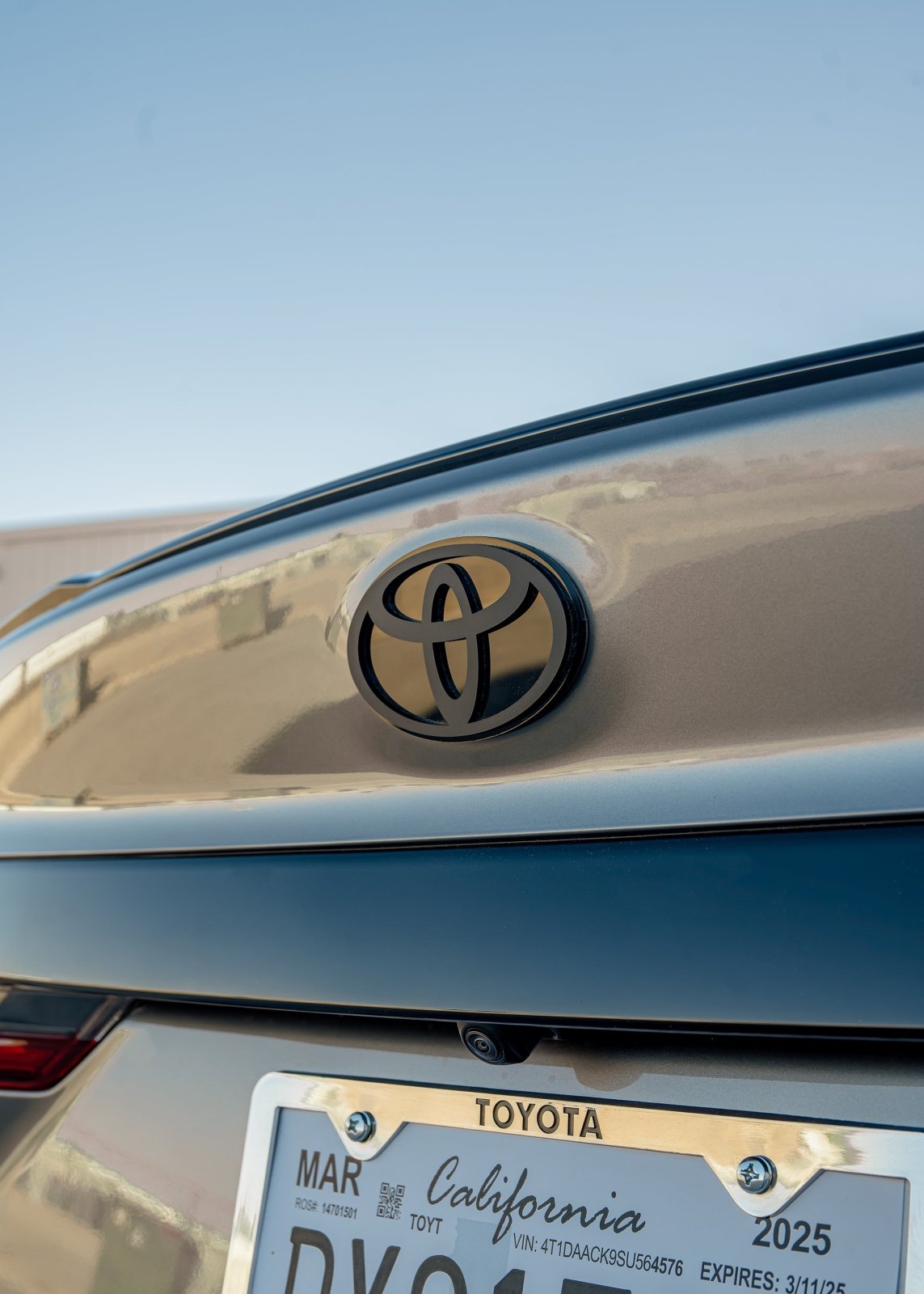 Toyota Camry (2025+) Bumper Raised Emblems (Pair)