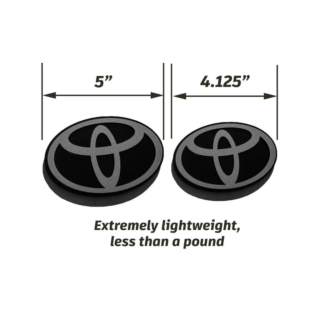 Toyota Camry (2025+) Bumper Raised Emblems (Pair)