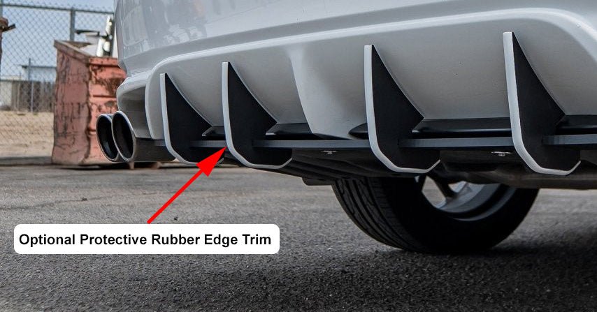 Toyota Camry (2018-2024) SE / XSE HDPE Rear Diffuser + Spats