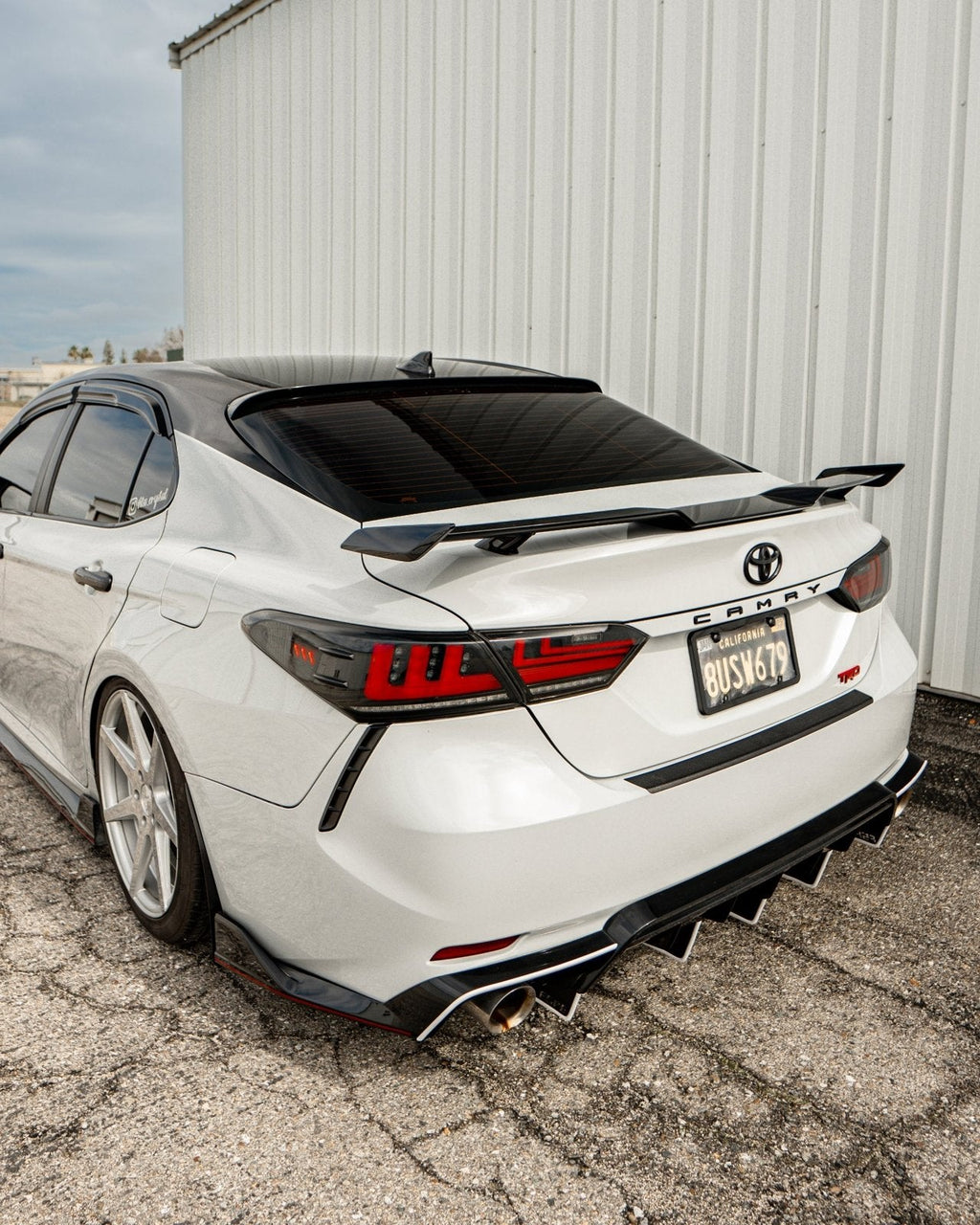 Toyota Camry (2020-2024) TRD Edition Rear Diffuser/Outer Spats V1