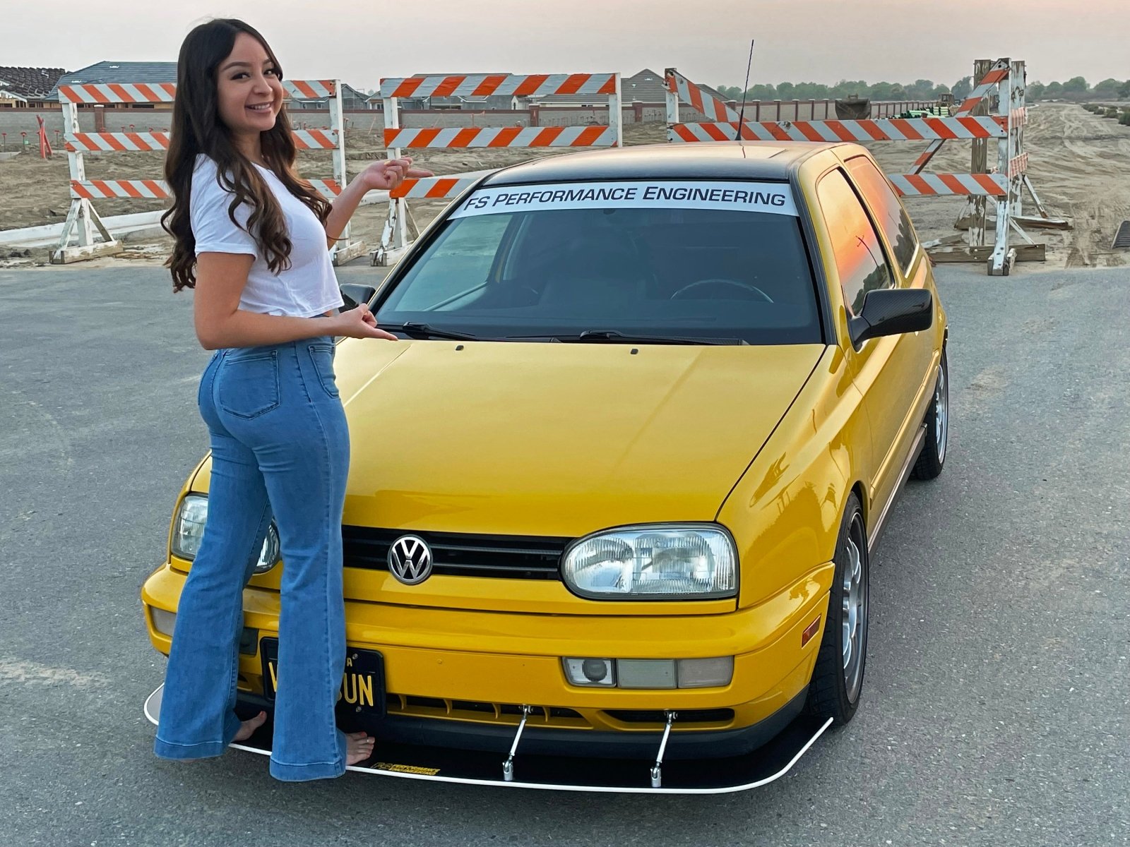 Volkswagen MK3 Golf GTI Chassis Mounted Race Splitter