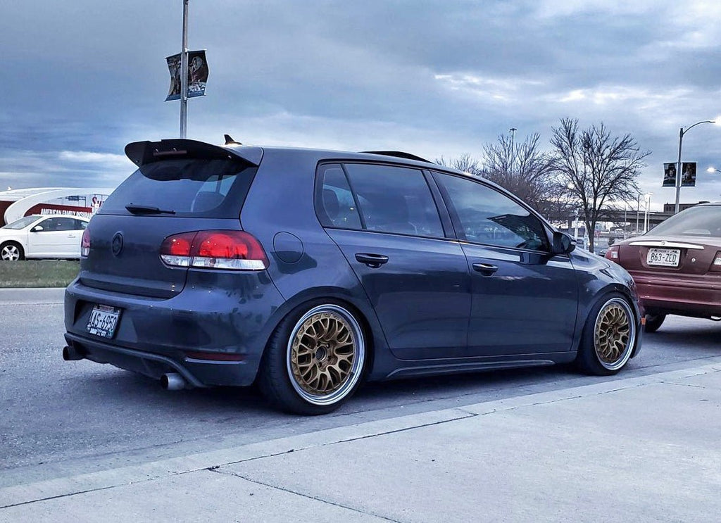 Volkswagen MK6 (2010-2014)  Golf GTI / R Rear Spoiler Extension V1 & V2