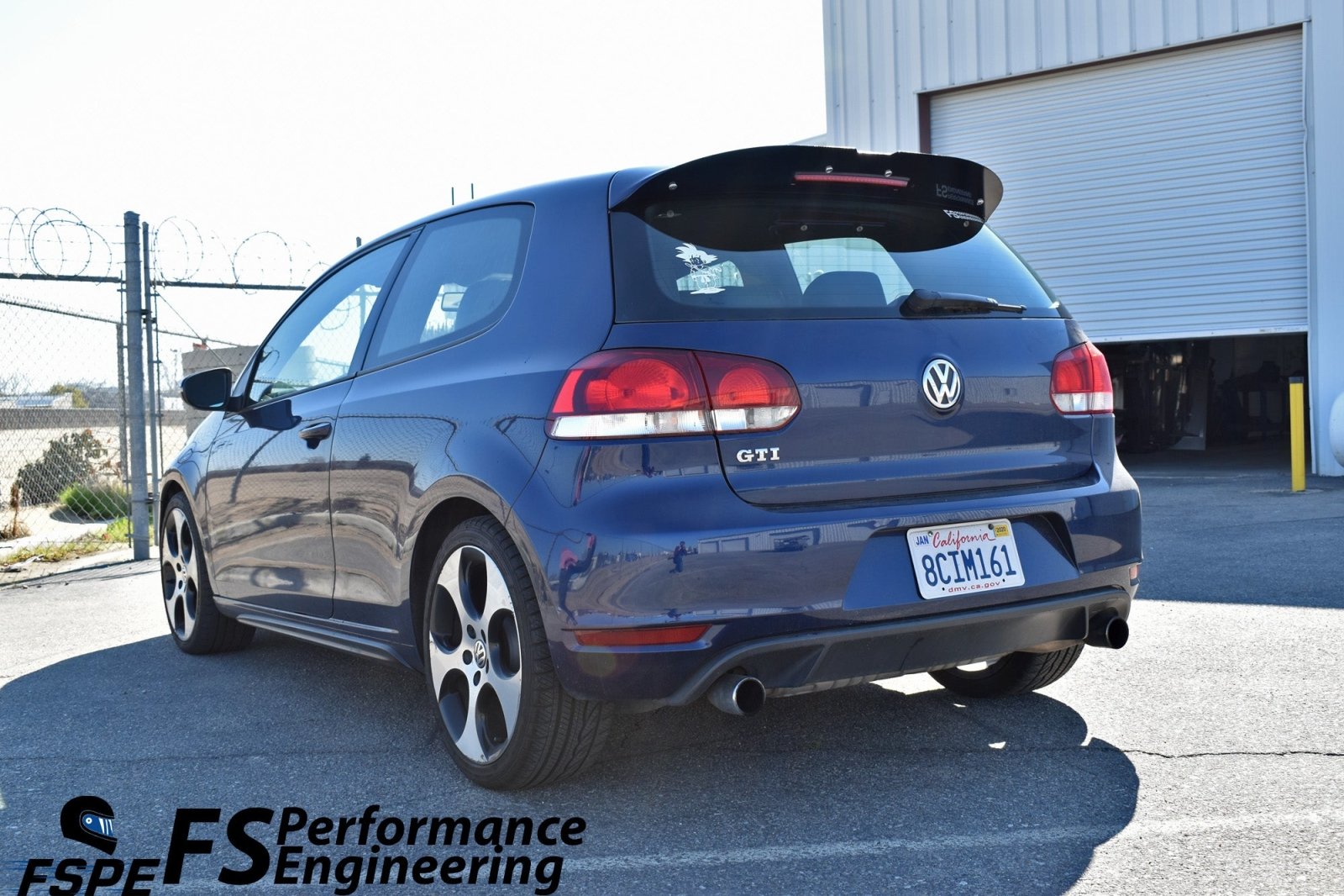 Volkswagen MK6 (2010-2014)  Golf GTI / R Rear Spoiler Extension V1 & V2