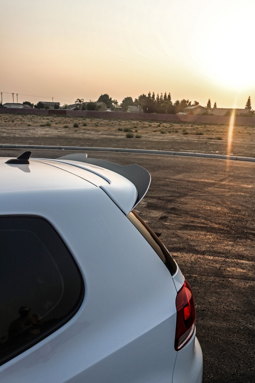 Volkswagen MK6 (2010-2014) Golf GTI / R Aluminum Rear Spoiler Extension V3