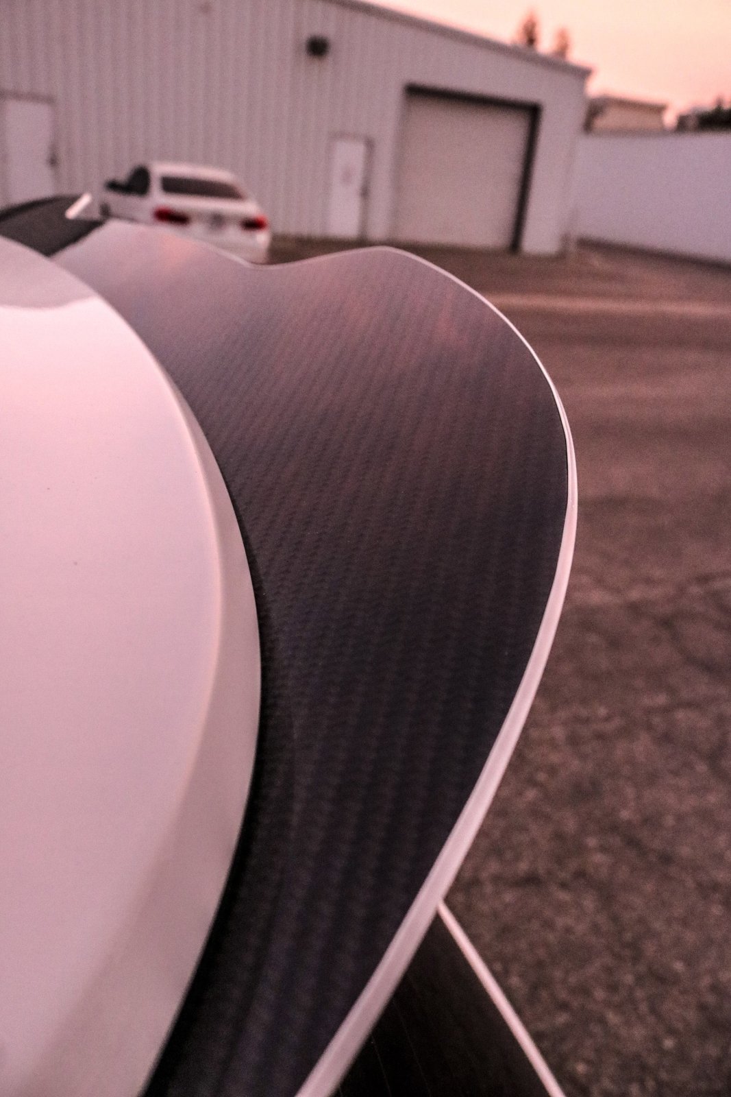Volkswagen MK6 (2010-2014) Golf GTI / R Rear Spoiler Extension V3 CARBON FIBER EDITION